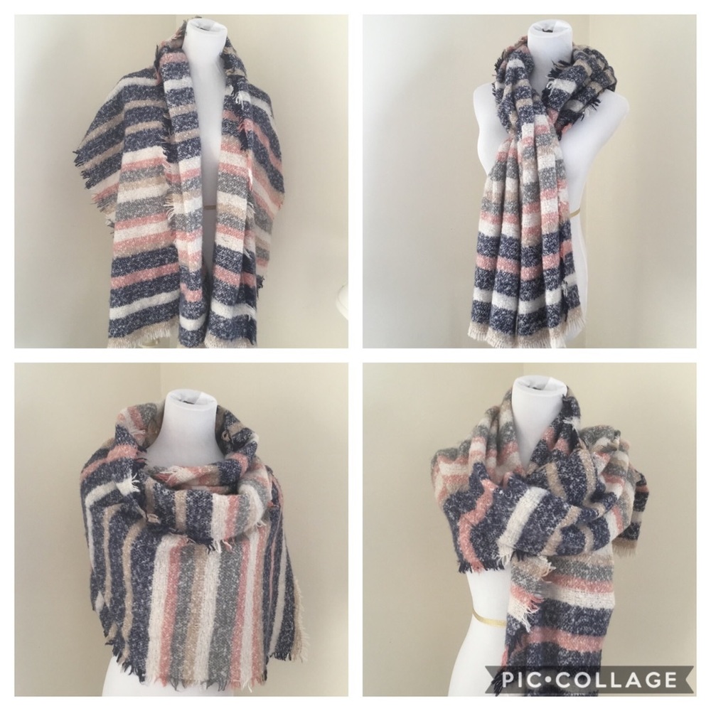 VERSITLE cozy scarf wrap blanket